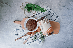 Hạt lanh nâu DK HARVEST (nhập khẩu Canada) - 500g