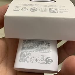 Combo Sạc cáp nhanh 25w Type C dùng cho Samsung Note10 / S10plus 5G / A80, OPPO, VIVO, HUAWEI