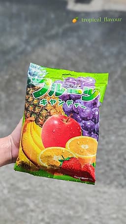 KẸO TRÁI CÂY COCON - COCON MIXED FRUIT CANDY (Gói 140g)