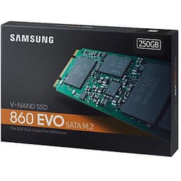 Ổ Cứng SSD Sata III M.2 2280 250GB Samsung 860 Evo MZ-N6E250BW - Hàng Chính Hãng