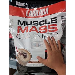 Sữa tăng cân tăng cơ cao cấp Muscle Mass Gainer hương Chocolate bịch 5.4 kg hỗ trợ tăng cân tăng cơ nhanh cho người gầy kén ăn, khó hấp thụ thức ăn tự nhiên