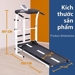 Máy chạy bộ cơ đa năng BG mẫu mới Treadmill SH306 5 in 1 thích hợp cho mọi lứa tuổi luyện tập (hàng nhập khẩu)