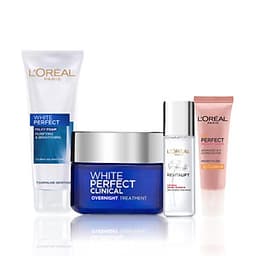 Bộ kem dưỡng trắng da giảm thâm nám cơ bản L'Oreal Paris White Perfect