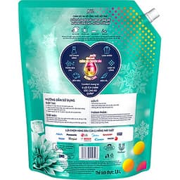Nước Xả Làm Mềm Vải Comfort Chăm Sóc Chuyên Sâu Ngăn Ngừa Mùi Hôi Hương Tươi Mát túi 3.8L