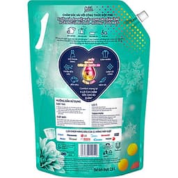 Nước Xả Làm Mềm Vải Comfort Chăm Sóc Chuyên Sâu Ngăn Ngừa Mùi Hôi Hương Tươi Mát túi 2.8L