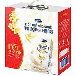 Thùng 24 Hộp Sữa Tươi Tiệt Trùng Chứa Tổ Yến Vinamilk 180ml