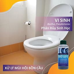 Vi sinh thông cống, xử lý hầm cầu, bể phốt, tự hoại BIO - SEPTIC - Chai 350ml