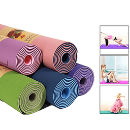 Thảm Yoga Định Tuyến 2 Lớp miDoctor + Bao Đựng Thảm Yoga Định Tuyến + Dây Buộc (Màu Ngẫu Nhiên)