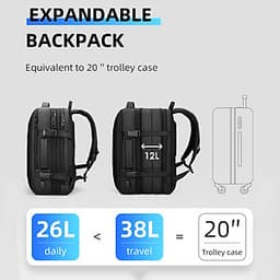 Ba Lô Chống Trộm Chống Nước Đa Chức Năng Công Tác Du Lịch Dung Lượng Lớn MARK RYDEN MR9299_YY00 36 - 55L