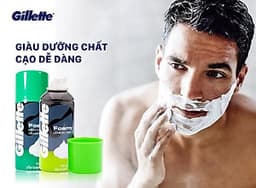 Bọt Cạo Râu Gillette Hương Chanh (175g)