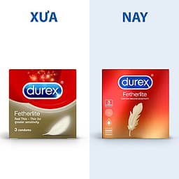 Bao Cao Su Durex Fetherlite 3S – 39182 - Hộp 3 Gói - 100584268