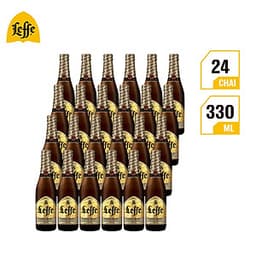 Thùng 24 Chai Bia Leffe Blonde (330ml / Chai)