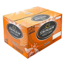 Thùng 24 Chai Nước Táo Lên Men Strongbow Honey - Vị Mật Ong (330ml / Chai)