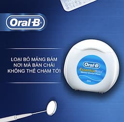 Combo 2 Chỉ Nha Khoa Oral-B Essential Mint (Hộp 50m)