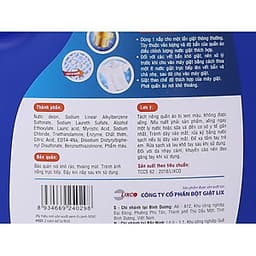 Nước Giặt Lix Matic Hương Nước Hoa 3.8Kg NGM01 - Dùng Cho Máy Giặt Cửa Trước