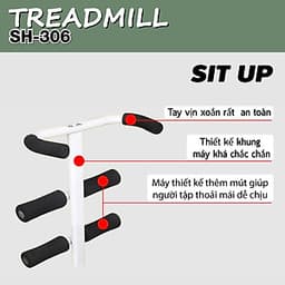 Máy chạy bộ cơ đa năng BG mẫu mới Treadmill SH306 5 in 1 thích hợp cho mọi lứa tuổi luyện tập (hàng nhập khẩu)