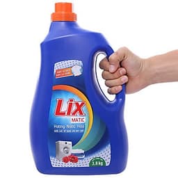 Nước Giặt Lix Matic Hương Nước Hoa 3.8Kg NGM01 - Dùng Cho Máy Giặt Cửa Trước
