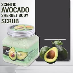 Tẩy Tế Bào Chết Toàn Thân Dưỡng Ẩm Và Sáng Mịn Da Hương Bơ Scentio Avocado 350ml