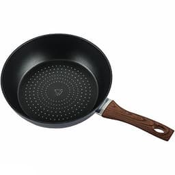 Chảo Sâu Lòng Đáy Từ 5 Lớp Chống Dính Vung Kính Siêu Bền Nagakawa NAG2653 (26cm) - Dùng Trên Mọi Loại Bếp - Hàng Chính Hãng