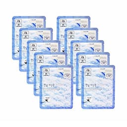 Combo 10 Túi Mặt nạ giấy - Mặt nạ dưỡng da hoa Tuyết 3W Clinic Hàn Quốc 23mlx10