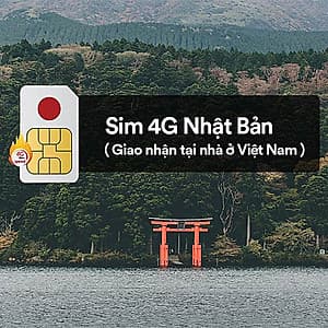 A&H - Sim Du Lịch Quốc Tế Đi Nhật Bản không giới hạn tốc độ 4G Liên Tục - Đăng ký theo ngày sử dụng của khách hàng