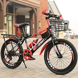 Xe đạp thể thao địa hình bánh 20 inch cho bé 7-11 tuổi Tặng kèm dầu tra xích + chuông la bàn (Giao màu ngẫu nhiên)