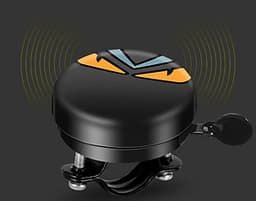 Chuông xe đạp thể thao Wheel Up, âm thanh vang xa nhưng không chói tai, chất liệu thép hợp kim chống gỉ, dễ kết hợp với nhiều loại xe đạp - Hàng chính hãng