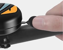 Chuông xe đạp thể thao Wheel Up, âm thanh vang xa nhưng không chói tai, chất liệu thép hợp kim chống gỉ, dễ kết hợp với nhiều loại xe đạp - Hàng chính hãng