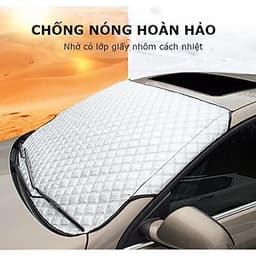 Tấm Bạt Che Nắng Kính Ô Tô, Xe Hơi Cao Cấp Có Cách Nhiệt