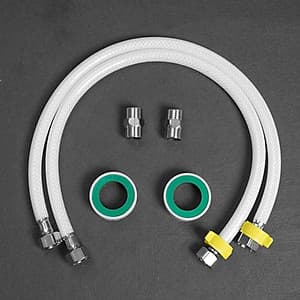 Phụ kiện kết nối bộ lọc thô, lọc sinh hoạt 10 inch ren phi 21 dây mềm - Hàng chính hãng