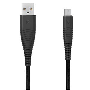 Dây Cáp Sạc Nhanh Micro USB 2.4A Siêu Bền RAVPower RP-CB048 (1m) - Hàng Chính Hãng
